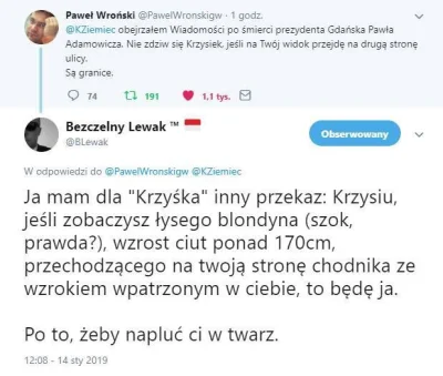 aglegola - TVPiS, wczorajsze wiadomości:

- Bliscy i rodzina prezydenta Gdańska apelu...