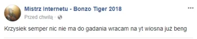 A.....3 - #bonzo
UWAGA
BARDZO WAŻNY KOMUNIKAT!!!!!!!!!!!!!!!
BRAWO TIGER!