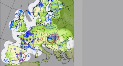 S.....h - co to sa te kolka, to co oznaczylem na czerwono i czemu nad miastami Niemie...