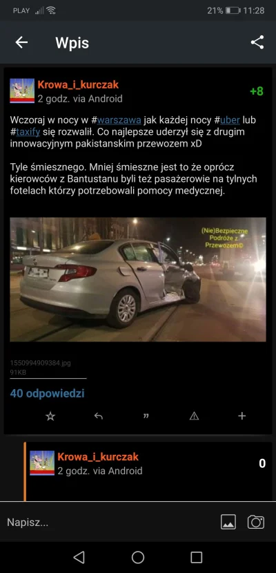 m.....k - Typowa złotówa jest typowa. Brainlet.jpg Janusz wrzucił ten wpis zdjęcie st...