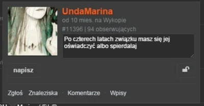 dj_mysz - > UndaMarina

@Pertaseth: @Turqi: Miałem spytać czemu ona, moja notka wie...