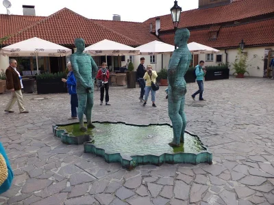 wroclawowy - @KYK_: Czesi mają pomnik w którym postacie oddają mocz na ich własny kra...