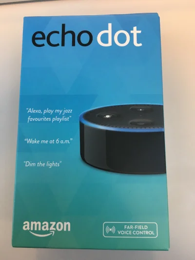 empee - Przyszla :) 

Zdam relacje jak juz troche sie pobawie.

#alexa #echodot #...