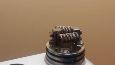 vgf_ - pierwszy i ostatni raz ukrecony alien clapton coil. srednica grzalki 3mm, drut...