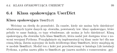 WladimirPutin - Klasa opakowująca UserDict