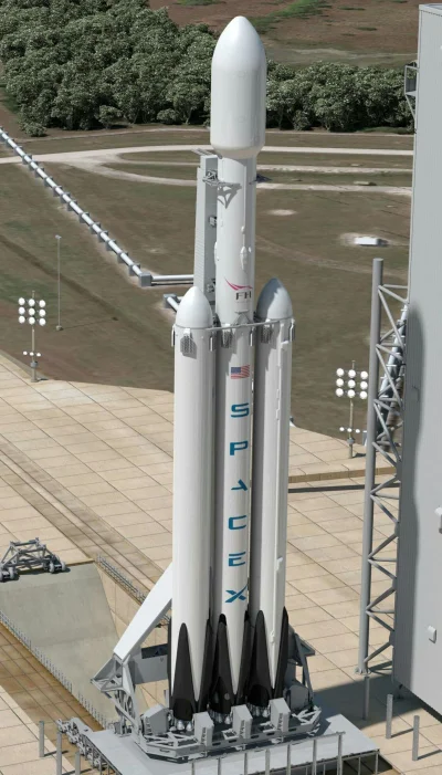szpernik - Elon oficjalnie ogłosił, że pierwszy start Falcona Heavy odbędzie się w li...