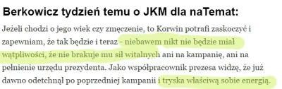 wewalczyk - #jkm #krul #korwin #krol #berkowicz Wiceprezes KNP tydzien temu w podteks...