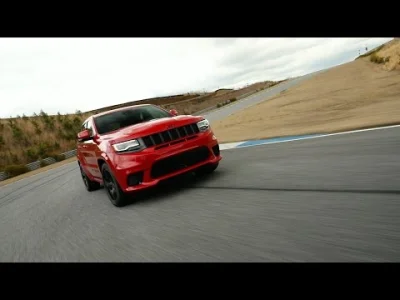 bzooora - Nowy Grand Cherokee Trackhawk. 707 koni, moment 875 Nm. Jak to jęczy (｡◕‿‿◕...