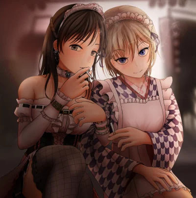 j.....n - #randomanimeshit #idolmaster #idolmastercinderellagirls #anastasia #nittami...