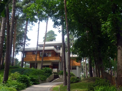 johanlaidoner - Dom na przedmieściach stolicy Łotwy- Rygi, w okolicach parku Mežapark...