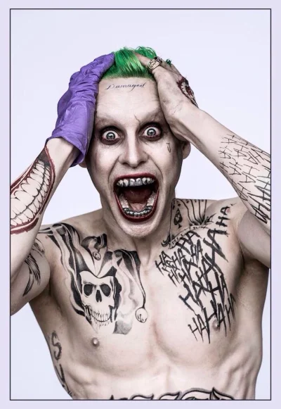 MajkiFajki - #komiks #joker #dc #film #jaredleto

Tak będzie wyglądał Joker w wykon...