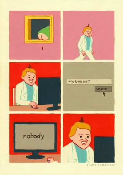 s.....o - #joancornella #klasyk #czarnyhumor #humorobrazkowy #tfwnogf #przegryw #bial...