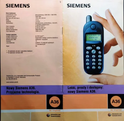 gonera - #codziennienowydumbphone nr 39: Siemens A36, 2000r.

Low-endowy siemens z ...