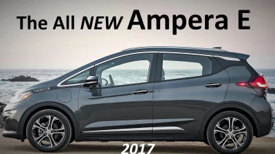 pogop - Opel Ampera 2017 zupełnie elektryczny samochód ma mieć zasięg 500 km (EPA) i ...