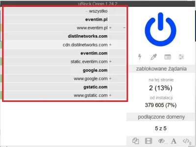 Ar_0 - Mirki, gdzie w uBlock Origin można odblokować dodawanie własnych reguł? Chodzi...