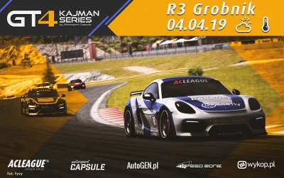 ACLeague - Oto kary za trzecią rundę Kajman GT4 Series by Motorsport Capsule @ Grobni...