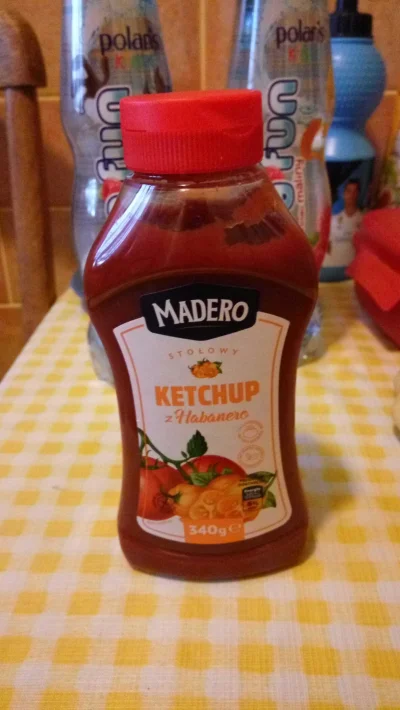 ZjemCiDywan - @mleko23: Polecam madero habanero, jedyny prawilny ketchup który wykręc...