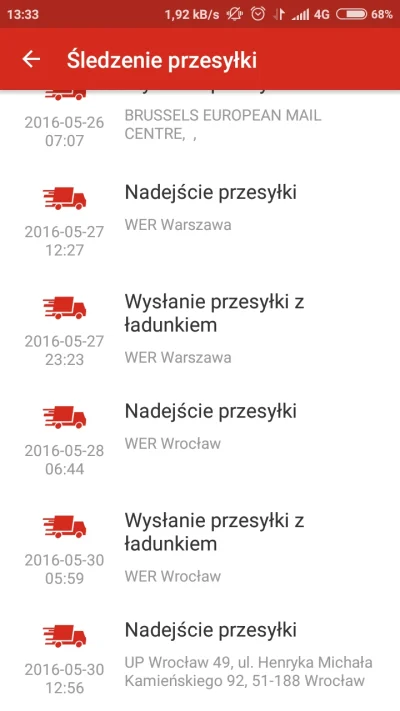 MichalQ20 - Czy jest szansa że listonosz paczkowy czy tam kurier zabierze dziś moja p...