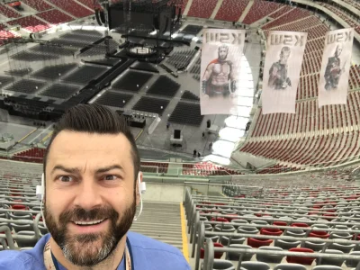 O.....9 - Zajebista widoczność ze środka stadionu. A nie mówię o najwyższych miejscac...