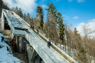 TadeuszSynZygmunta - Już za miesiąc loty w Planicy, a na skoczni #!$%@? ( ͡° ʖ̯ ͡°) Z...