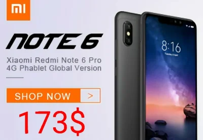 sebekss - Tylko 173$ za najnowszy telefon Xiaomi Redmi Note 6 Pro 3/32GB❗
Świetna ce...