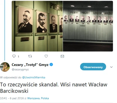 teomo - Morderców sądowych nigdy nie ukarano. A portret prezesa SN Wacław Barcikowski...