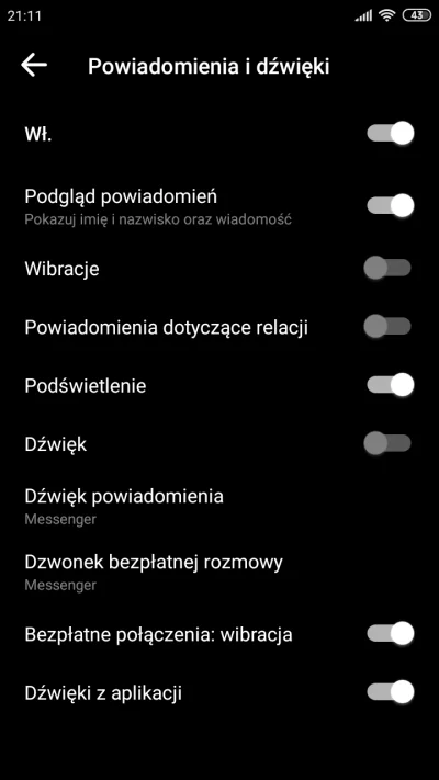 ZdarzaSie - @Syncu: wejdź w ustawienia messengera i wyłącz