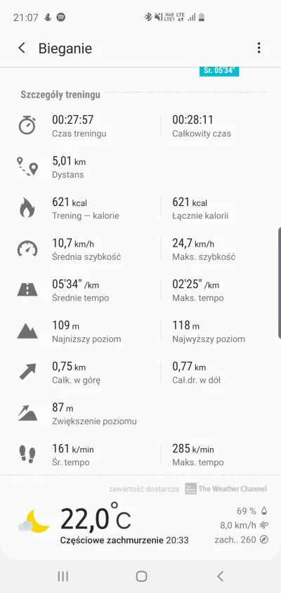 stam - Elo! 

Dzisiaj trening biegowy odbyty. Wszystko byłoby super... gdyby nie gps....