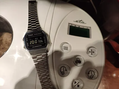 mrzyn - Pierwsze na świecie Casio na Ecie. 

#zegarki