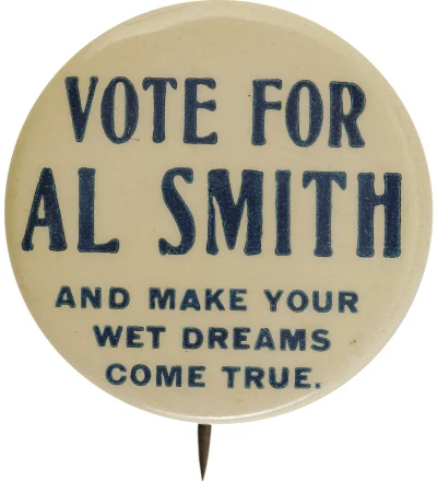 myrmekochoria - Plakietka wyborcza Ala Smitha: Głosuj na Ala Smitha i wszystkie Twoje...