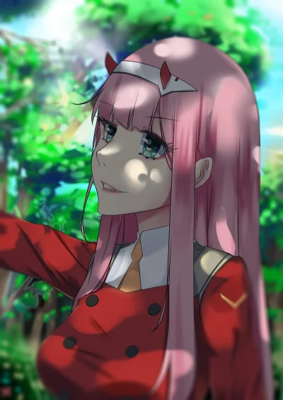 bakayarou - #randomanimeshit #darlinginthefranxx #zerotwo #