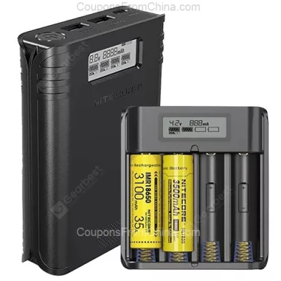 n____S - Nitecore F4 Battery Charger - Gearbest 
Cena: $22.99 (90.62 zł) / Najniższa...