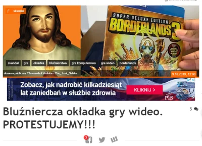 Masuj - Hehe, Fronda się zesrała o okładkę Borderlands xD

Link

#gry #bekazkatol...