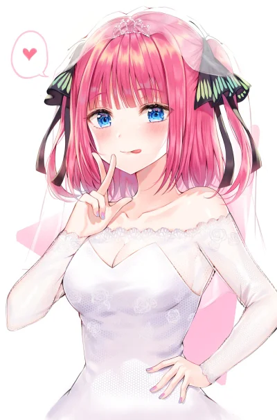 bakayarou - #randomanimeshit #thequintessentialquintuplets #ninonakano #animeart #ani...