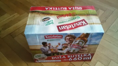 WatchYourBack - Mirki, w #lidl #piwo #kasztelan 660 ml za 2,22 zł, co daje całkiem fa...