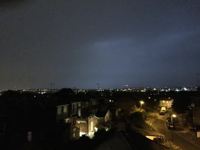 MikeR - #burza w #londyn #uk <3 czekałem na to <3