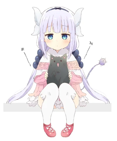 Smuffiasty - #randomanimeshit #kobayashisanchinomaiddragon #kannakamui #neko