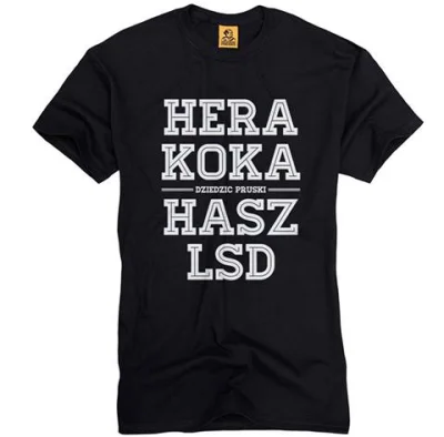 basssiok - jest już i tshirt. Do kupna tu #hera #koka #hash #lsd