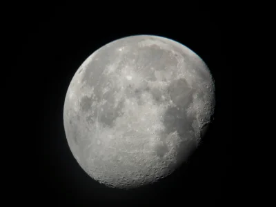 Zielonypan45 - Dzisiejszy księżyc ;3
#astronomia #astrofoto