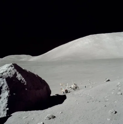 lennyface - #kosmos #apollo17 

42 lata temu, ostatni księżycowy pojazd z programu Ap...
