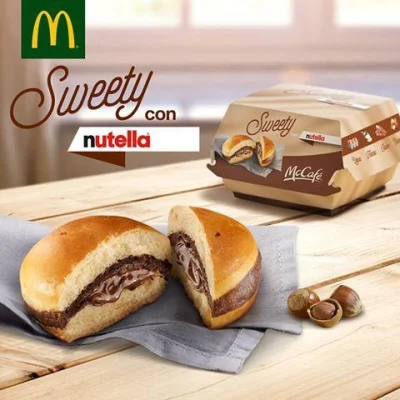 a.....r - McDonalds wprowadza nowy produkt zaczynając od Italii

#foodporn #nutella...
