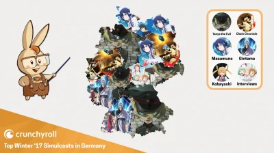 bastek66 - Najpopularniejsze zimowe anime w poszczególnych landach Niemiec #anime #cr...