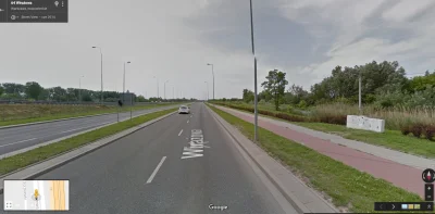 hubertwawa - Warszawa ul. Wirażowa - również 50km/h. Ruchu pieszych praktycznie tam n...