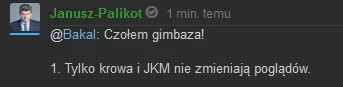 WujekRada - No elo

@Janusz-Palikot: 

AMA:
 2. Faszyzm jest zabroniony w polskie...