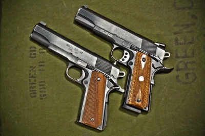 Rogue - #gunboners #bron #projektdedal

Springfield Armory M1911 oraz S&W M1911, słus...