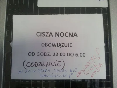 mcjposp - #heheszki #nocnazmiana 
Kumpel roznosił ulotki i na drzwiach jednej z klat...