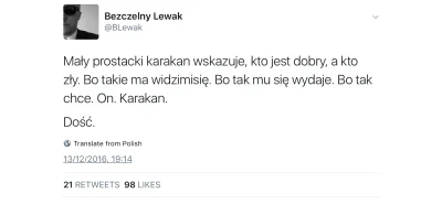 bekazpolski - #bekazlewactwa #bekazpisu #bekazpodludzi #bekazprawakow 

kiedyś myśl...