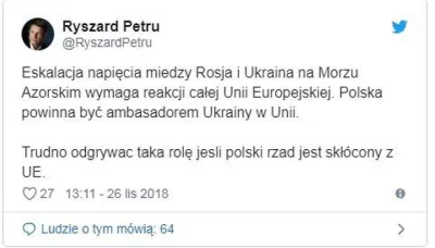 H.....I - a rysiek znowu w formie - pomylił nazwę morza, na którym doszło do incydent...