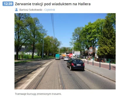 Polinik - Myśleliście, że poranne 3 awarie tramwajów wyczerpuje limit i na dziś już s...