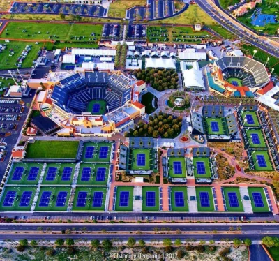 K.....r - I jak, robi wrażenie kompleks Tennis Garden w Indian Wells? (ʘ‿ʘ)

#tenis